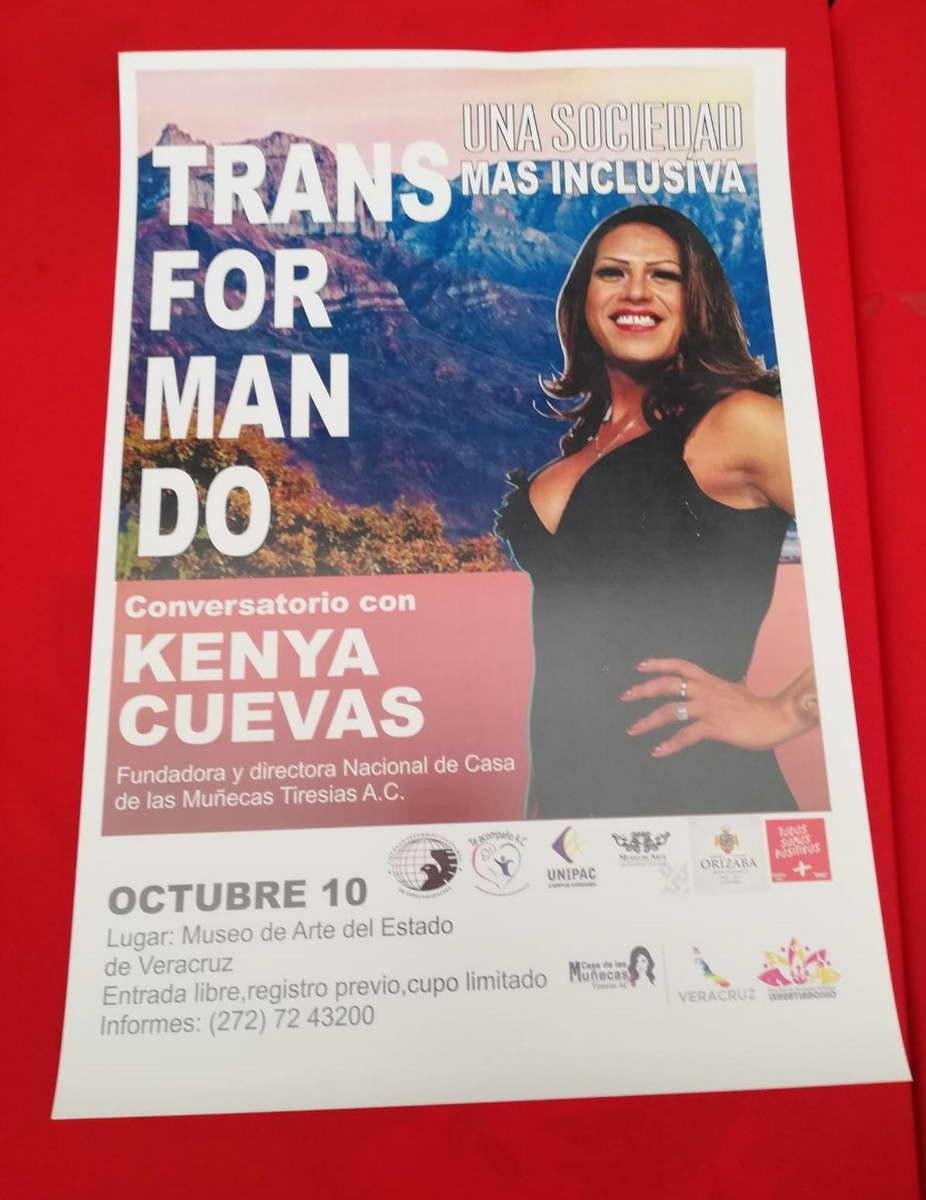 Activista Trans Kenya Cuevas Visitar Orizaba