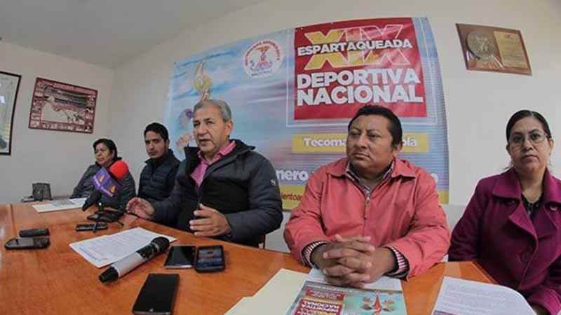 Anuncia Antorcha Su Xix Espartaqueada Nacional Deportiva