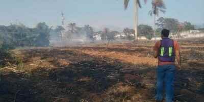 Bomberos Sofocan Incendio De Pastizal