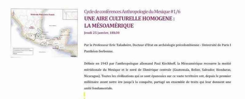 En Paris, charla de Eric Taladoire sobre arqueología de Veracruz