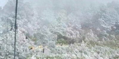 Fuertes Heladas En Faldas Del Pico De Orizaba