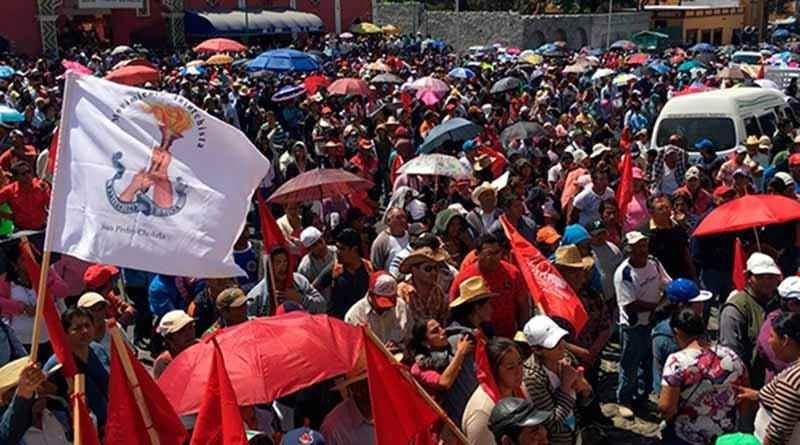 Marchara Antorcha En Puebla Durante El Informe De Gali