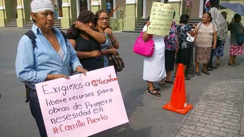 Antorchistas Exigen Solucion A Entrega De Obras