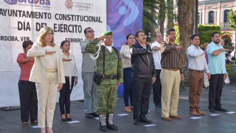 Conmemora Ayuntamiento De Cordoba Dia Del Ejercito