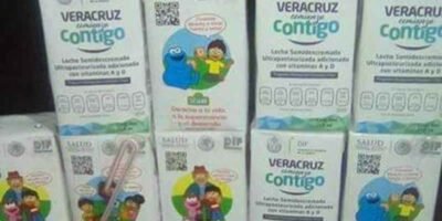 Dif Reparte Leche Caducada En Escuelas De Zongolica 5