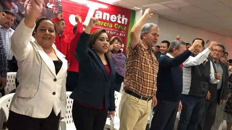 Janeth Garcia Cerro Campana Ayer Con Todo El Apoyo Antorchista 4