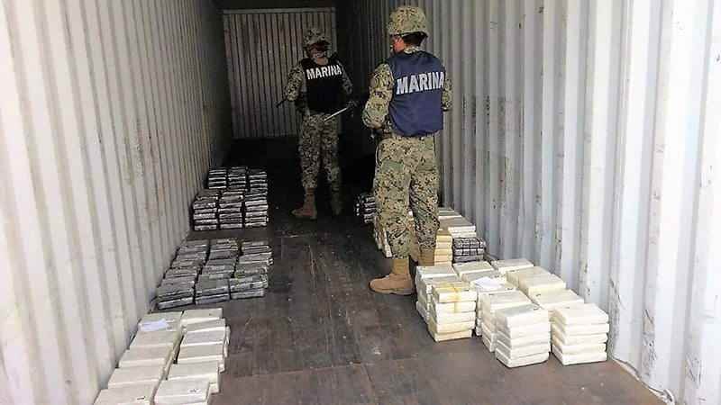 Aseguran Presunta Cocaina En Recinto Portuario De Veracruz