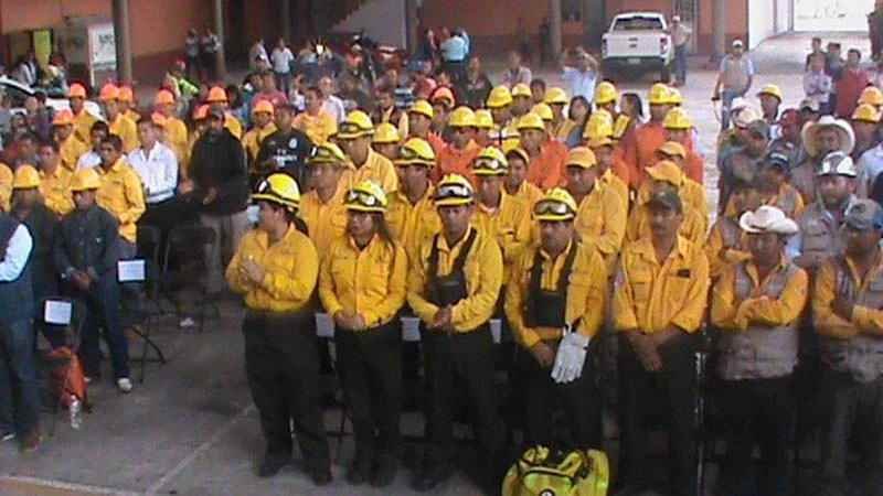 Conforman Brigadas Para Combatir Incendios Forestales 2