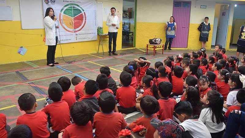 Dif Ofrece Platicas De Nutricion A Escuelas