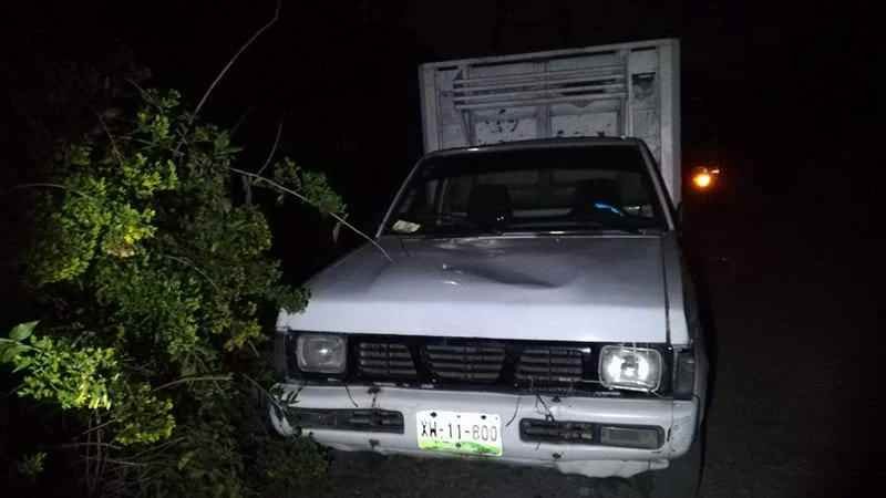 Hallan Abandonado Camion Con Reporte De Robo En Campoi Chico