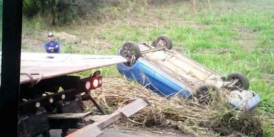 Herido En Volcadura Cerca De Omealca