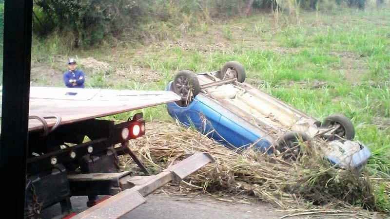 Herido En Volcadura Cerca De Omealca