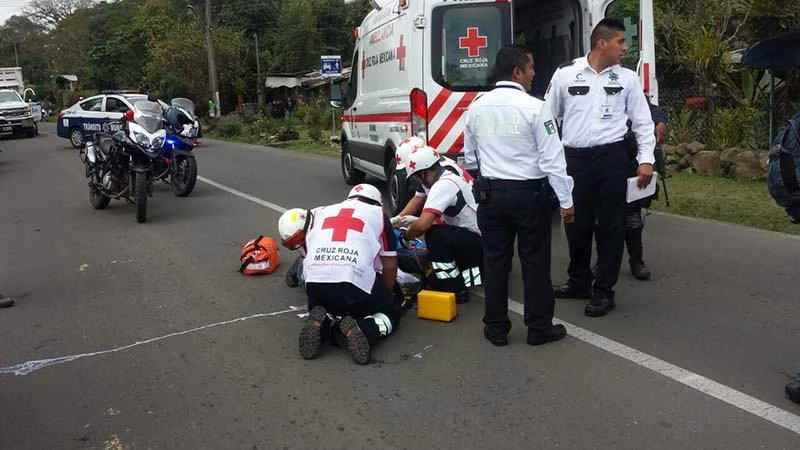 Perro Causa Caida De Motociclista Y Queda Herido