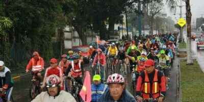 Miles De Ciclistas En Quinta Caravana De Bicicletas Urbanas Paz Y Bien 4