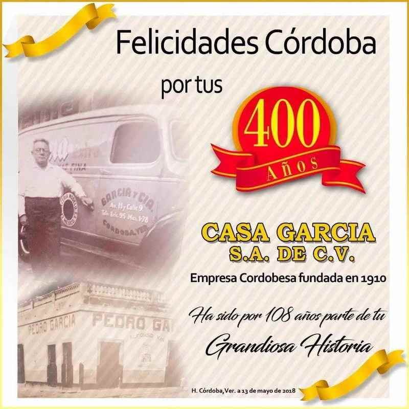 Casa Garcia Celebra 108 Anos De Su Fundacion