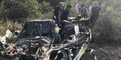 Choca Autobus Contra Auto 3 Muertos 4