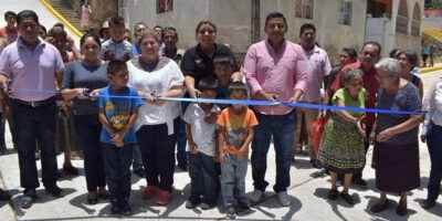 alcaldesa entrega obras por casi 2 mdp