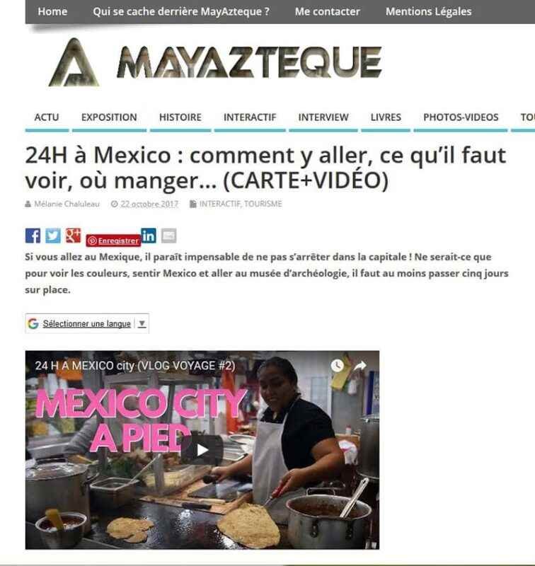Una francesa enamorada de México