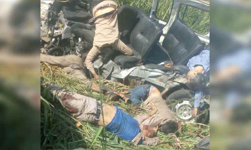 Accidente deja 7 muertos y varios lesionados en la carretera Coatzacoalcos Minatitlán Las Matas