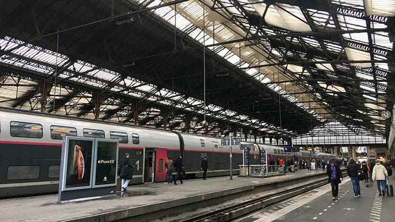 La estación de Ferrocarril de Lyon