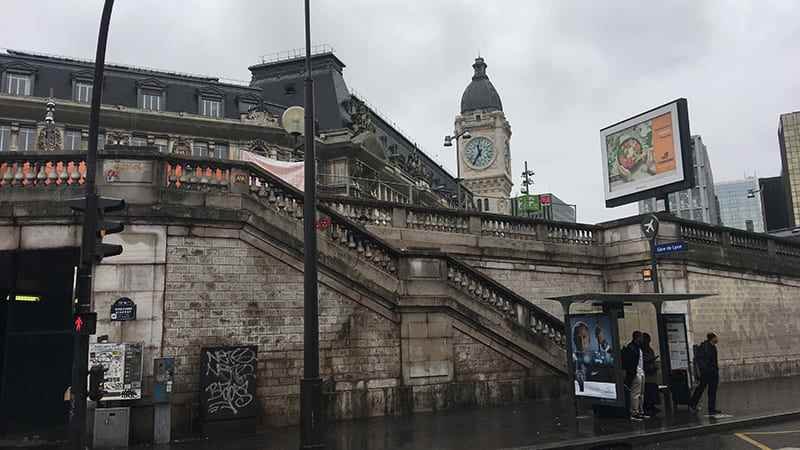 La estación de Ferrocarril de Lyon