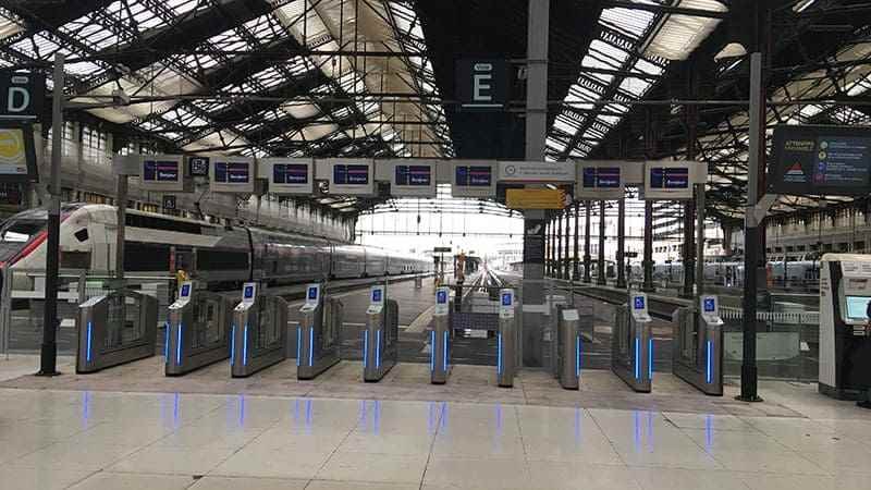 La estación de Ferrocarril de Lyon