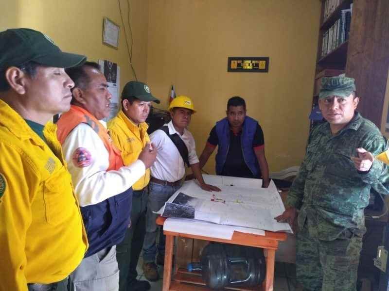 Incendio arrasa bosques de Zongolica y deja una persona muerta