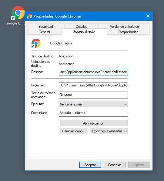 El modo oscuro llega a Chrome 74 y así se activa manualmente