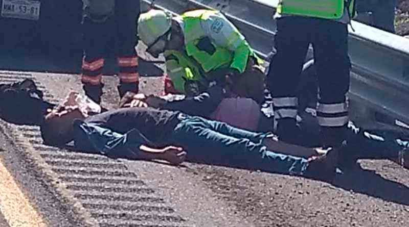 Dos muertos en carambola de 7 vehículos en autopista Puebla-Córdoba