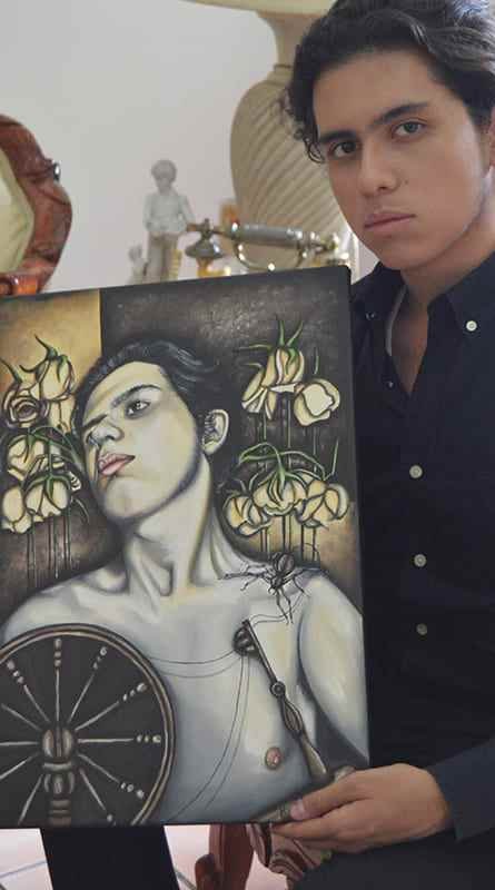 Sagardi Gasca, inspiración bohemia en la pintura para México