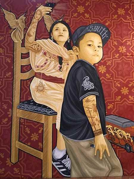 Pintores mexicanos en un museo de Lille