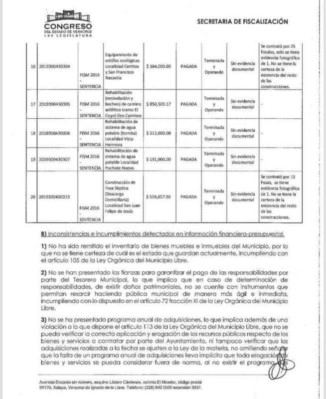 Detectan presunta corrupción de Cantón Croda en Comapa