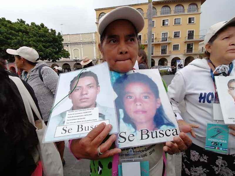 Llega Caravana de Madres Centroamericanas de Migrantes Desaparecidos