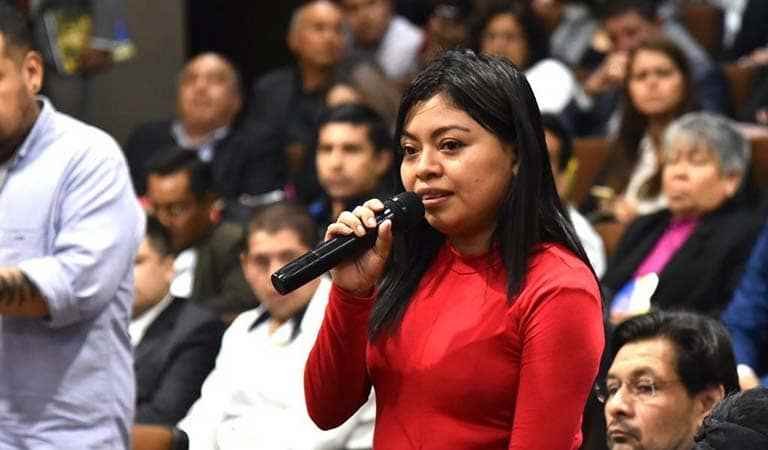 Recibe LXV Legislatura comparecencia del secretario de Gobierno, Eric Cisneros