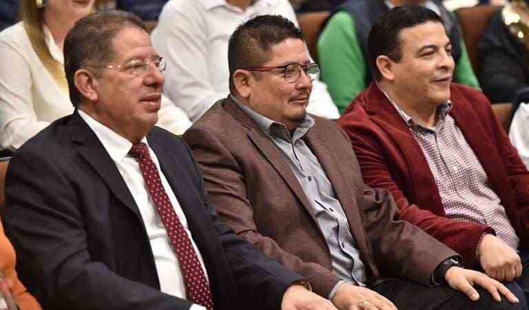 Recibe LXV Legislatura comparecencia del secretario de Gobierno, Eric Cisneros