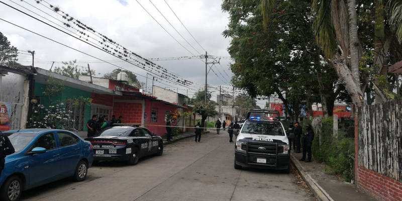 Policía Federal, SSP y Guardia Nacional catean bodega en Buenavista