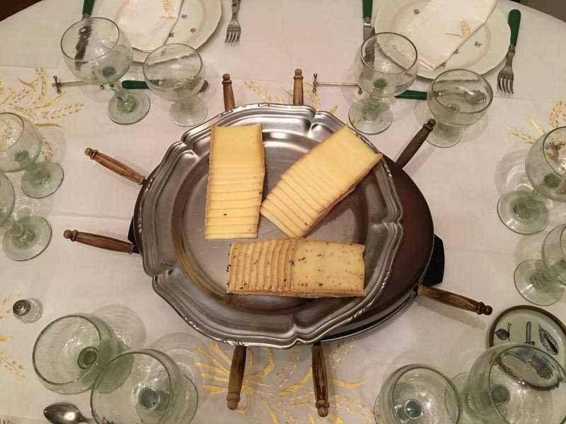 La Raclette, un platillo montañés