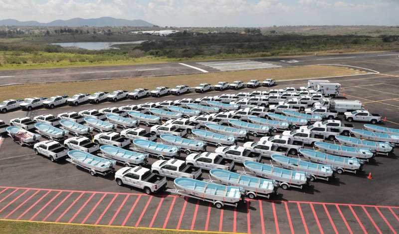 Recibe PC estatal equipo contra incendios, inundaciones y sismos