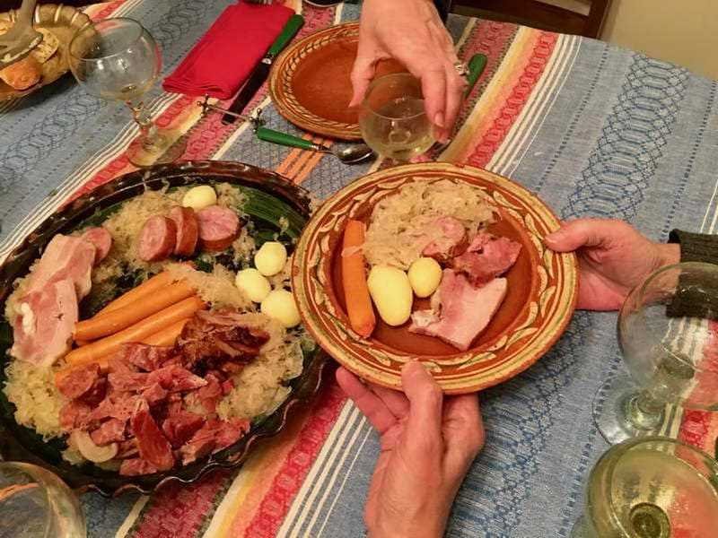 la choucroute un platillo tradicional frances