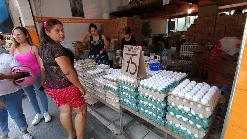 sin freno la voracidad en comercios huevo hasta en 90 cono azucar arroz y frijol por las nubes