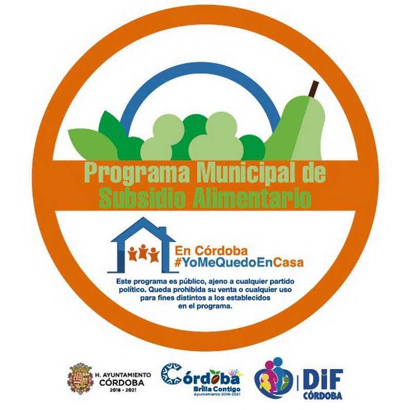 Programa de subsidio alimentario inicia ayuntamiento de Córdoba