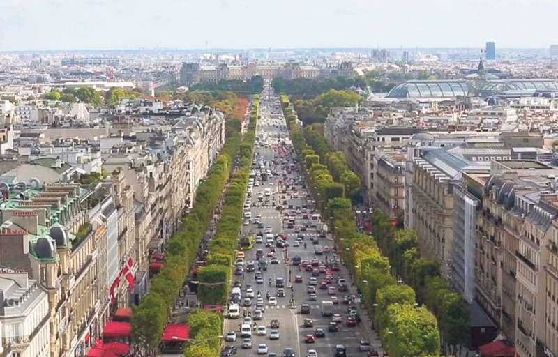 La avenida más turística de París