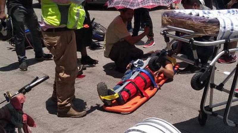 Se estampa motociclista en el bulevar San Francisco de San Román