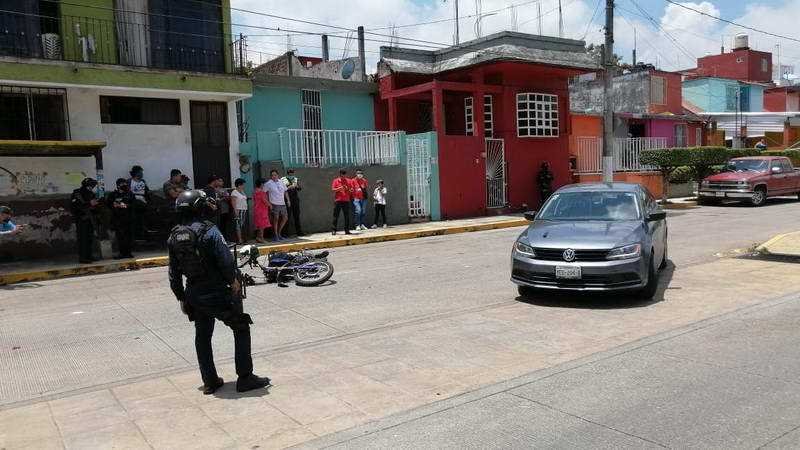 Se estampa motociclista en el bulevar San Francisco de San Román