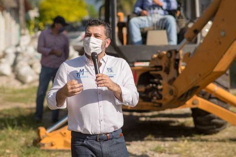 Ayuntamiento de Fortín inicia obras en colonia Las Gardenias