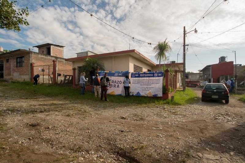 Ayuntamiento de Fortín inicia obras en colonia Las Gardenias