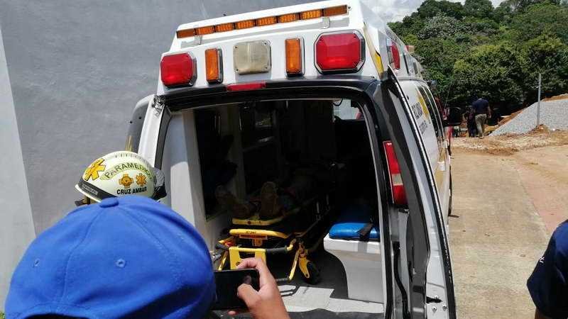 Dos heridos en derrumbe en obra de construcción