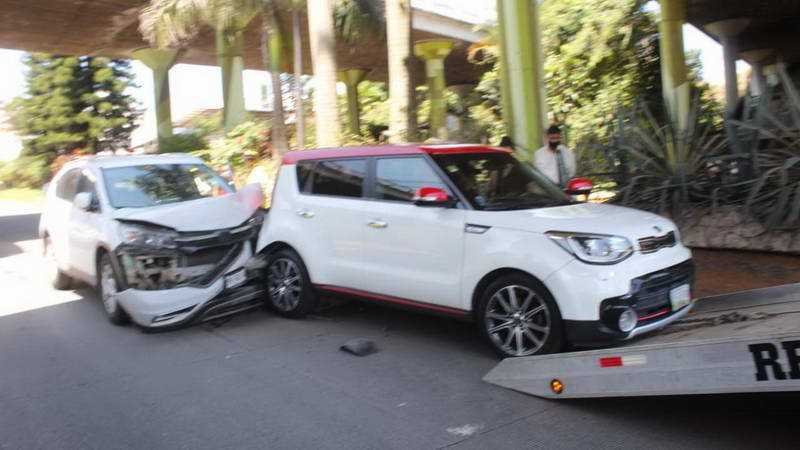 Choque por alcance en bulevar Fortín-Córdoba deja cuantiosos daños