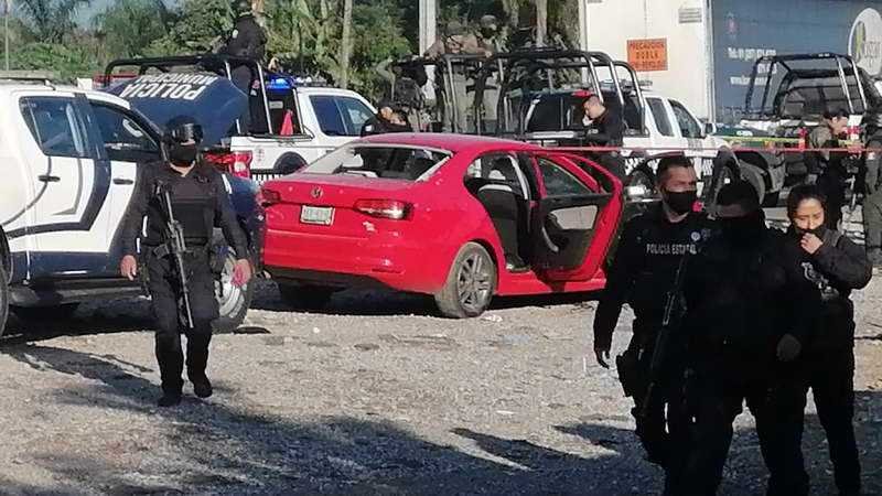 Enfrentamiento en autopista Veracruz-Córdoba: 4 detenidos, 3 de ellos heridos