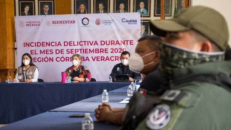 Bajan delitos de alto impacto en municipio, Córdoba refuerza compromiso de trabajo coordinado